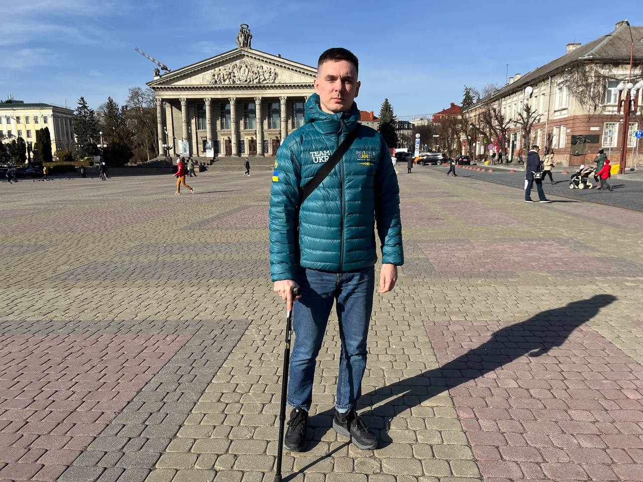 Новини Тернополя - фото з Після важкого поранення воїн здобув срібло на «Іграх Нескорених»