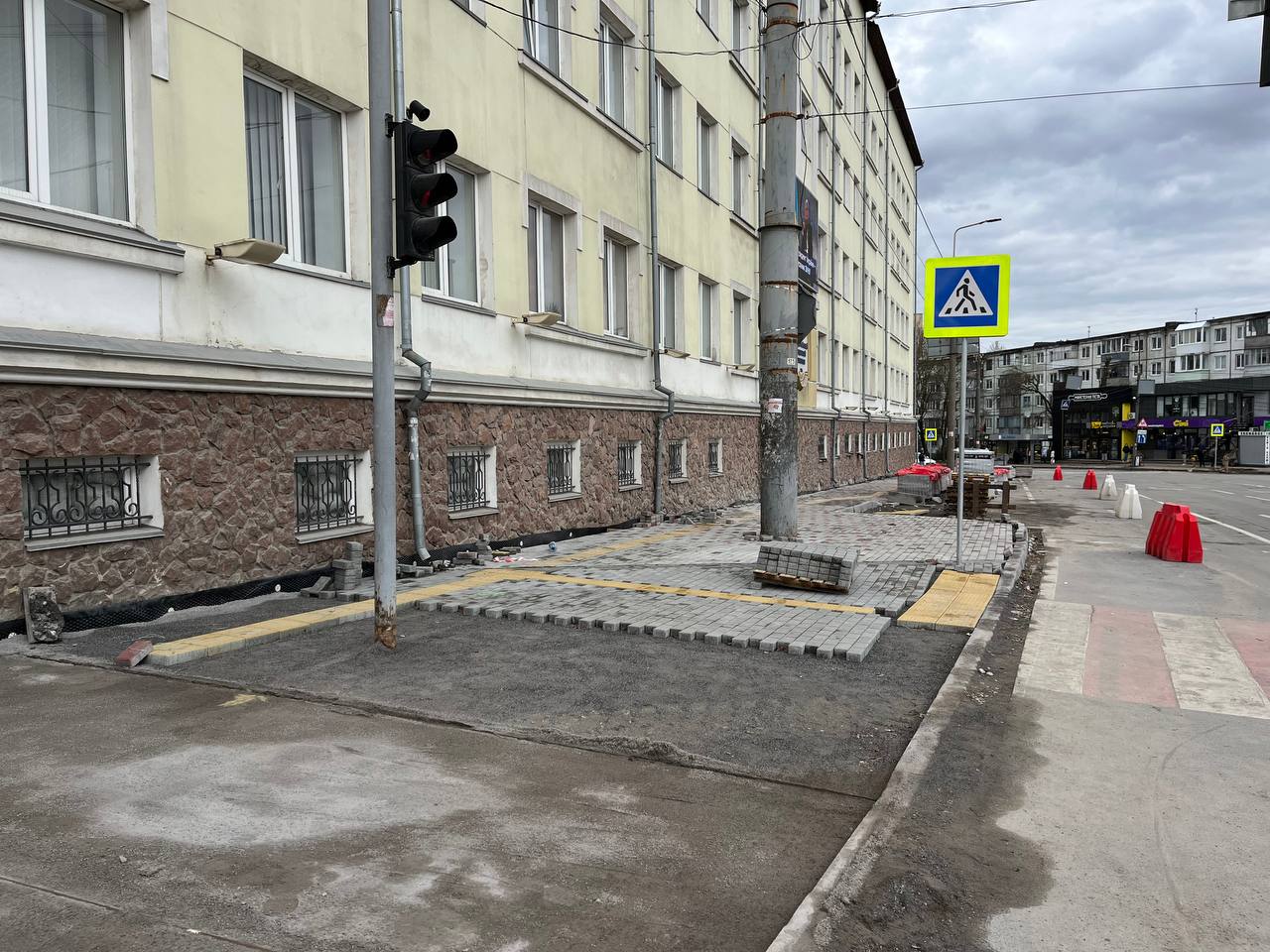 Новини Тернополя - фото з У Тернополі облаштовують безбар’єрні маршрути: які вулиці обрали для оновлення