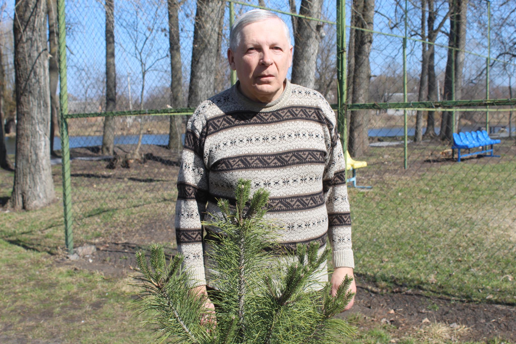 Новини Козятина - фото з Любитель природи хоче посадити на острові церциси