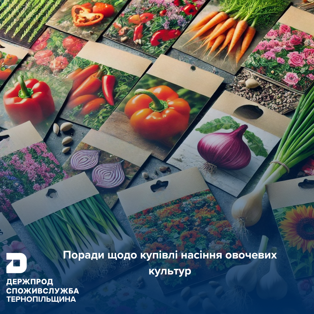 Новини Тернополя - фото з Як придбати якісне насіння овочів