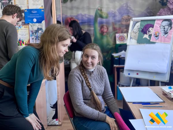 Новини Житомира - фото з Мистецтво кінчиками пальців: у Житомирі стартував грантовий проєкт для сонячних людей