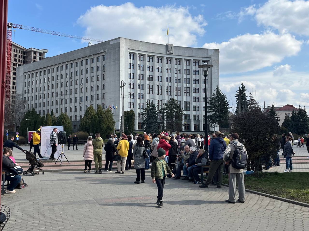 Новини Тернополя - фото з «Ми хочемо парк, а не купи бетону»: тернополяни виступили проти забудови парку Шевченка