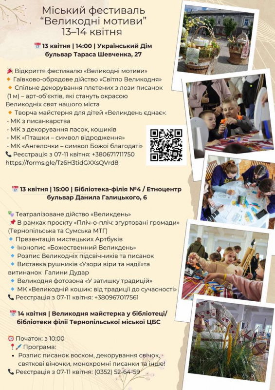 Новини Тернополя - фото з У Тернополі проведуть фестиваль до Великодня