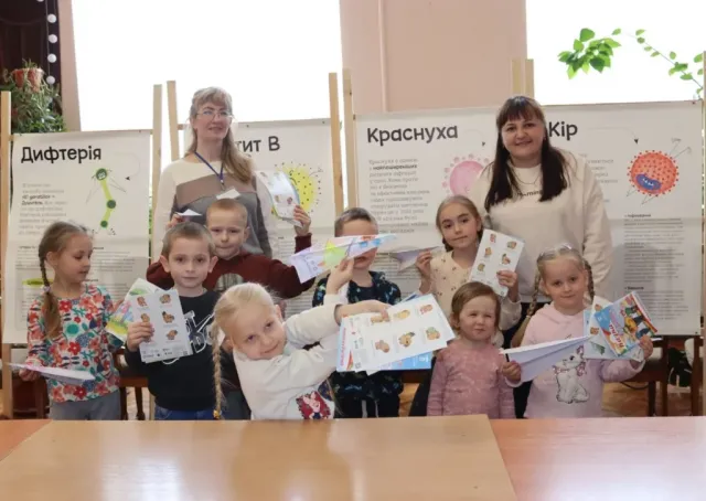 Новини Житомира - фото з На Житомирщині відбулася інтерактивна виставка та квест-гра «Операція — Вакцинація» для дітей