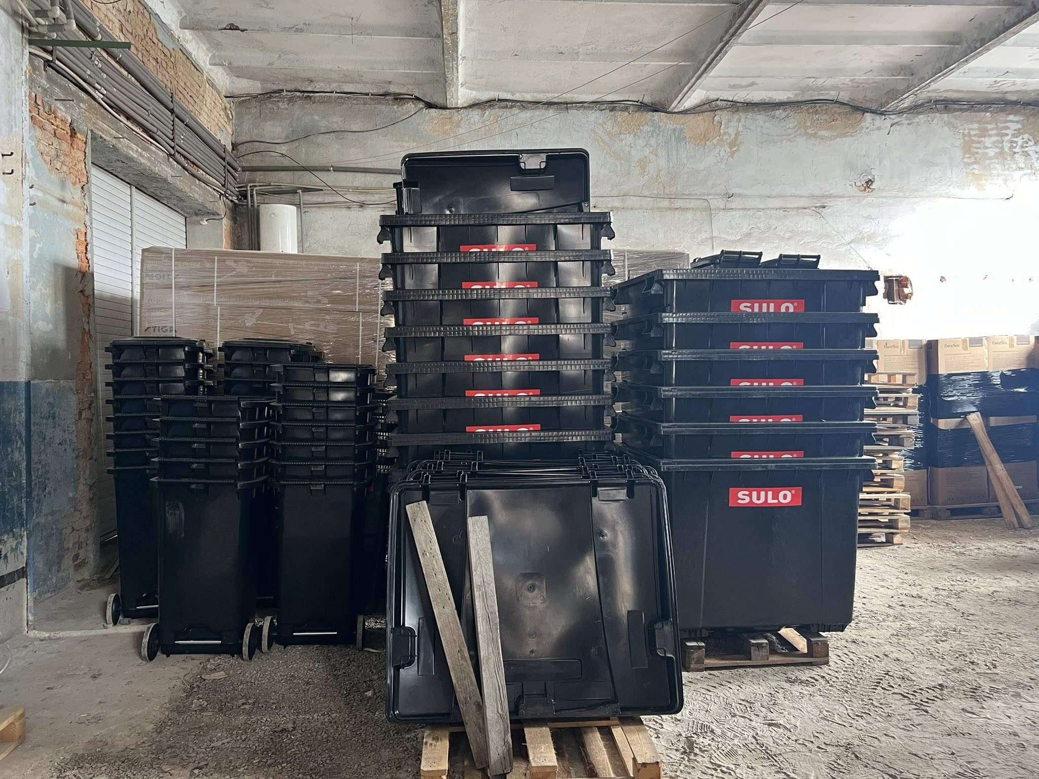 Новини Тернополя - фото з На Бережанщині будують сміттєсортувальний комплекс На зображенні може бути: водонагрівач, динамік та текст