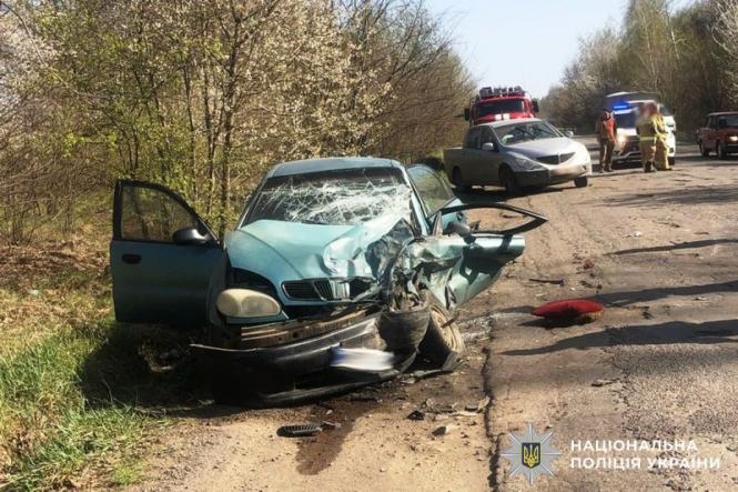Новини Вінниці - фото з Аварія біля Василівки: четверо людей у лікарні після зіткнення двох авто
