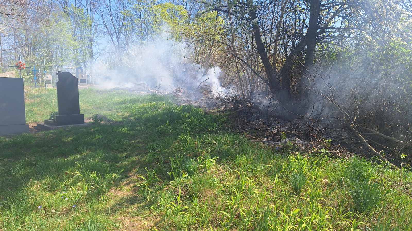 Новини Козятина - фото з У Кордишівці чоловіка, який підпалив суху траву, притягнули до відповідальності