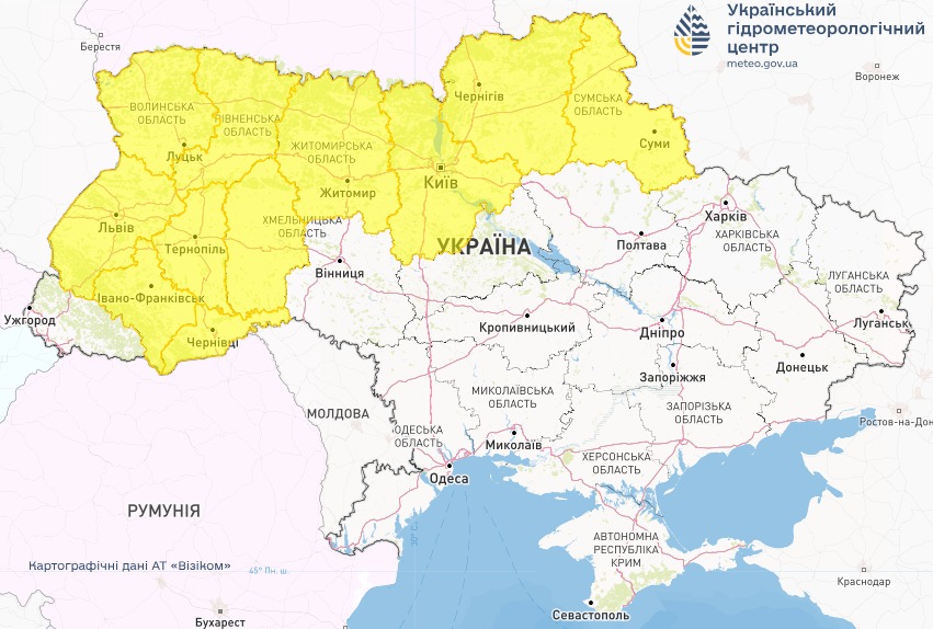 Новини Хмельницького - фото з Синоптики попереджають про сильні заморозки на Хмельниччині