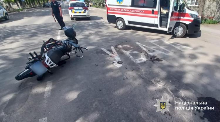 Новини Вінниці - фото з В Жмеринському районі травмувалися два неповнолітні мотоциклісти. Обставини аварій