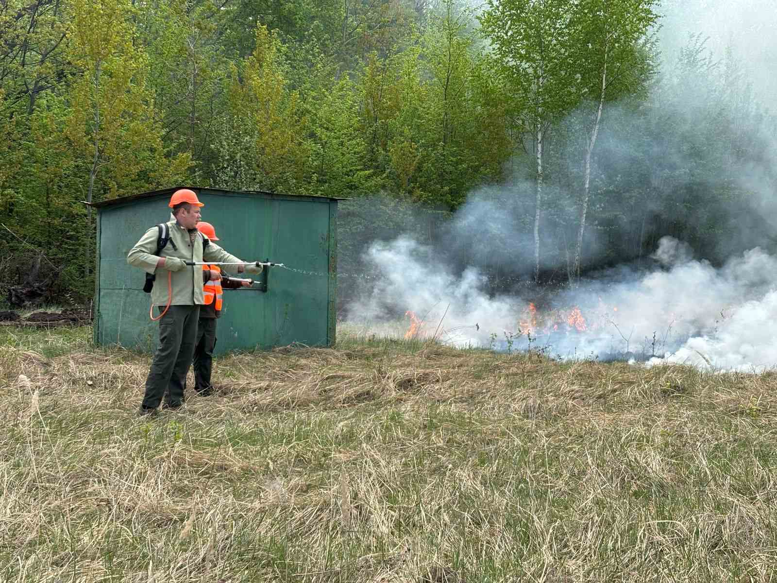 Новини Козятина - фото з Рятувальники спільно з працівниками лісових господарств провели навчання
