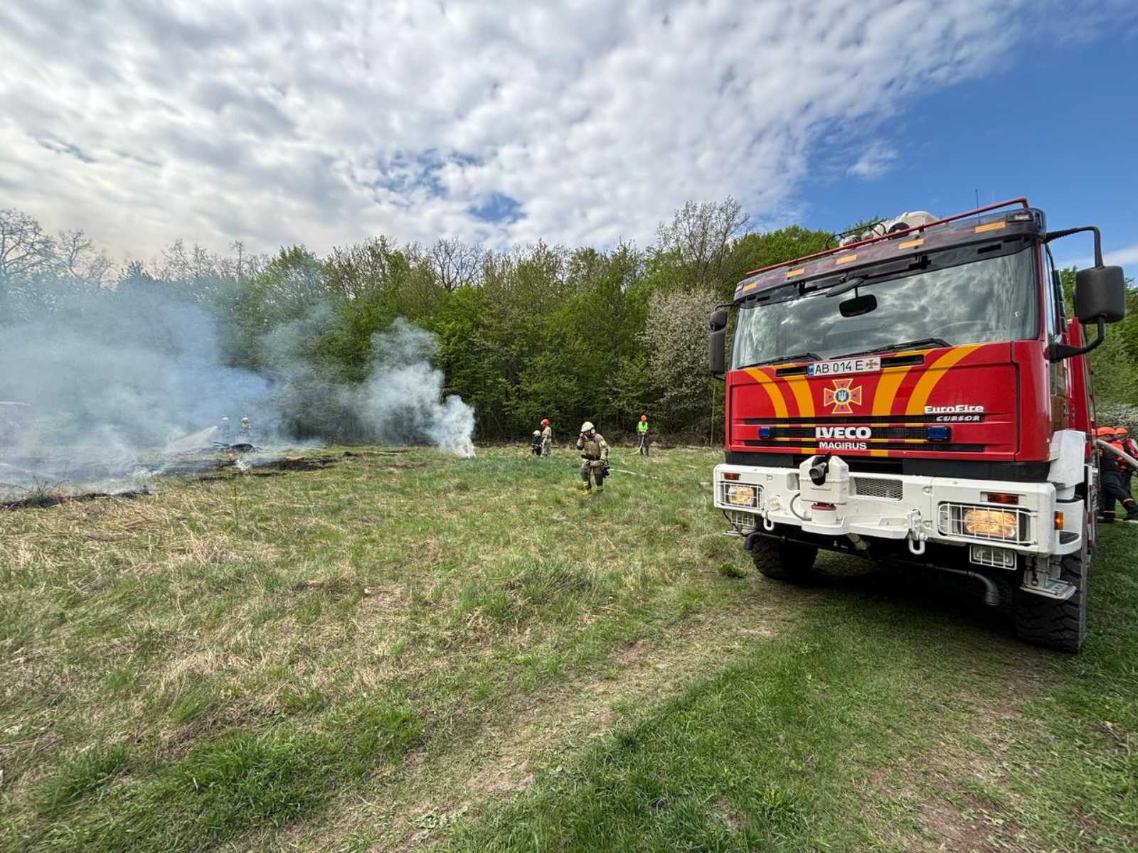 Новини Козятина - фото з Рятувальники спільно з працівниками лісових господарств провели навчання