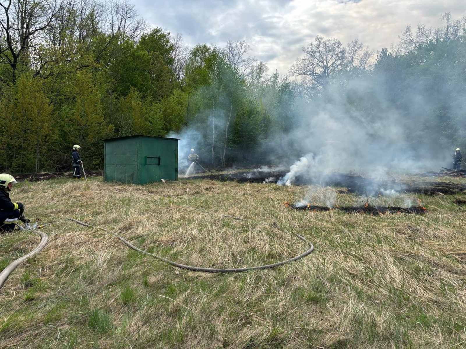Новини Козятина - фото з Рятувальники спільно з працівниками лісових господарств провели навчання