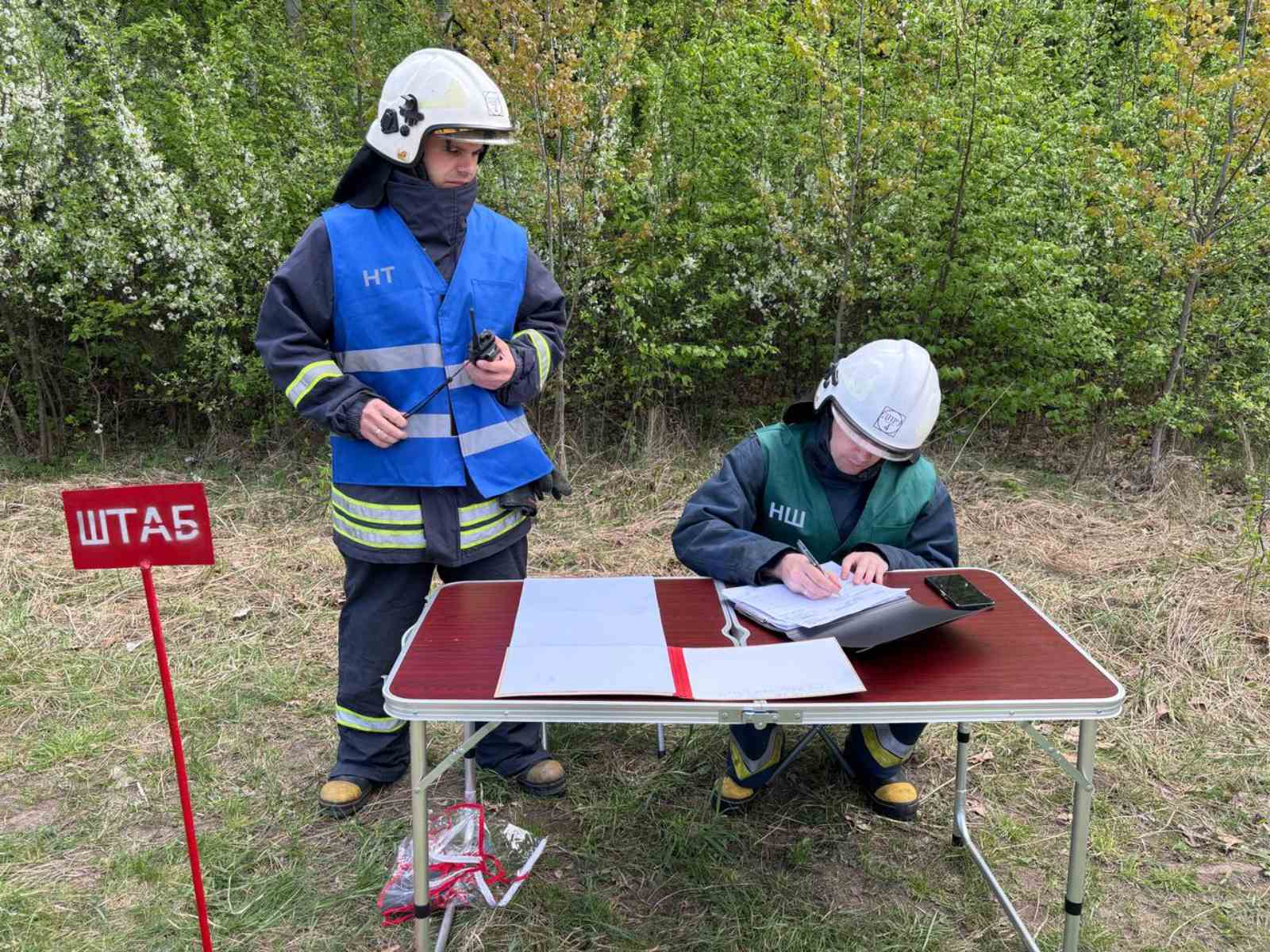 Новини Козятина - фото з Рятувальники спільно з працівниками лісових господарств провели навчання