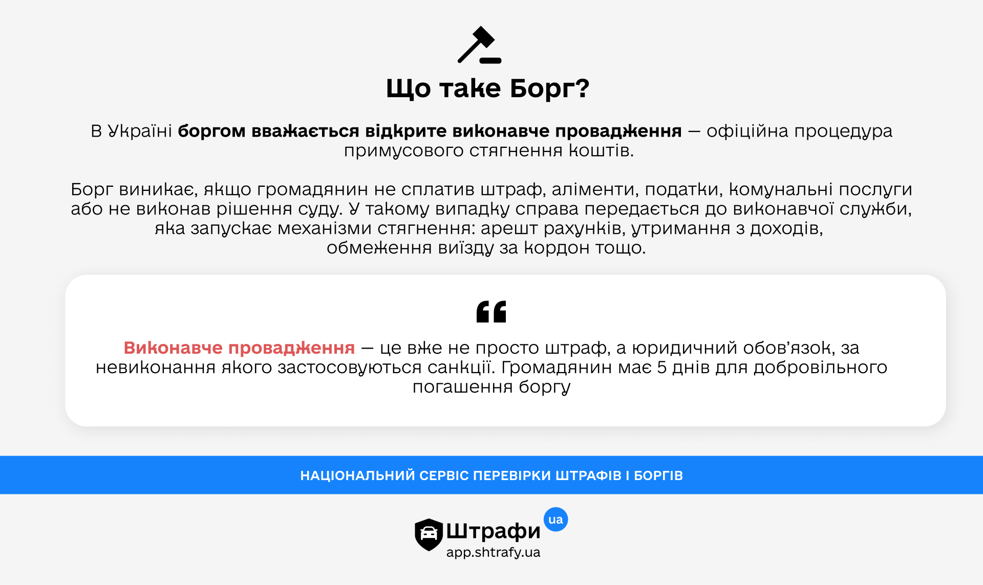 Новини Тернополя - фото з Штрафи UA запустили «Антиборг» — сервіс, що запобігає блокуванню рахунків через борги
