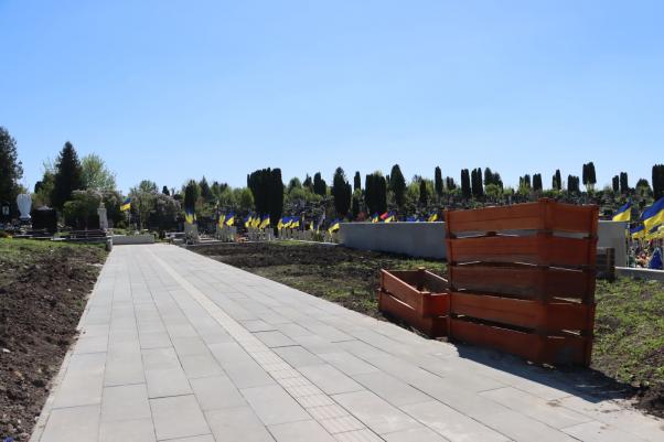Новини Тернополя - фото з На облаштування другої черги Пантеону Героїв можуть витратити понад 14 млн