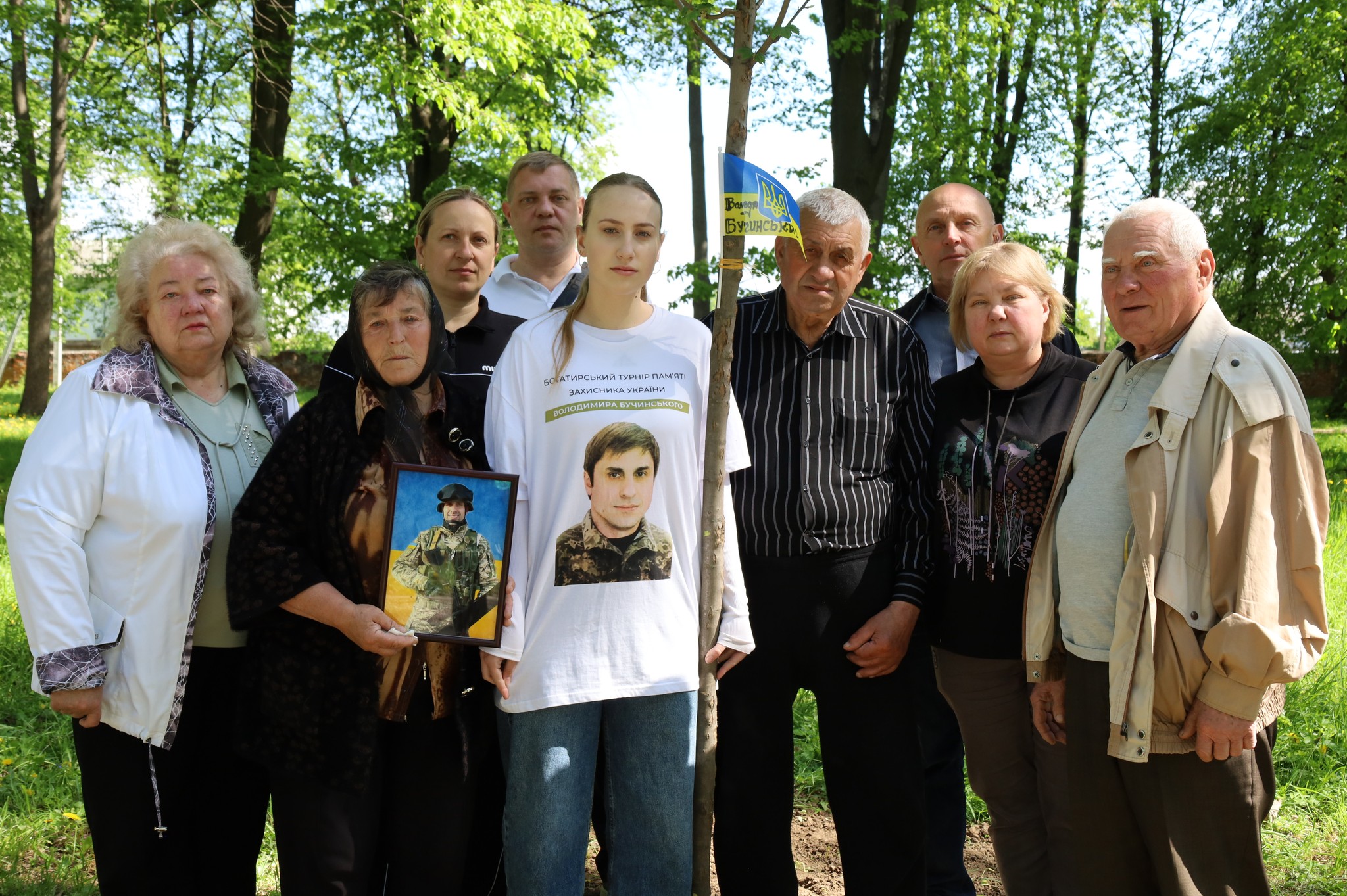 У Копичинцях висадили Алею пам'яті