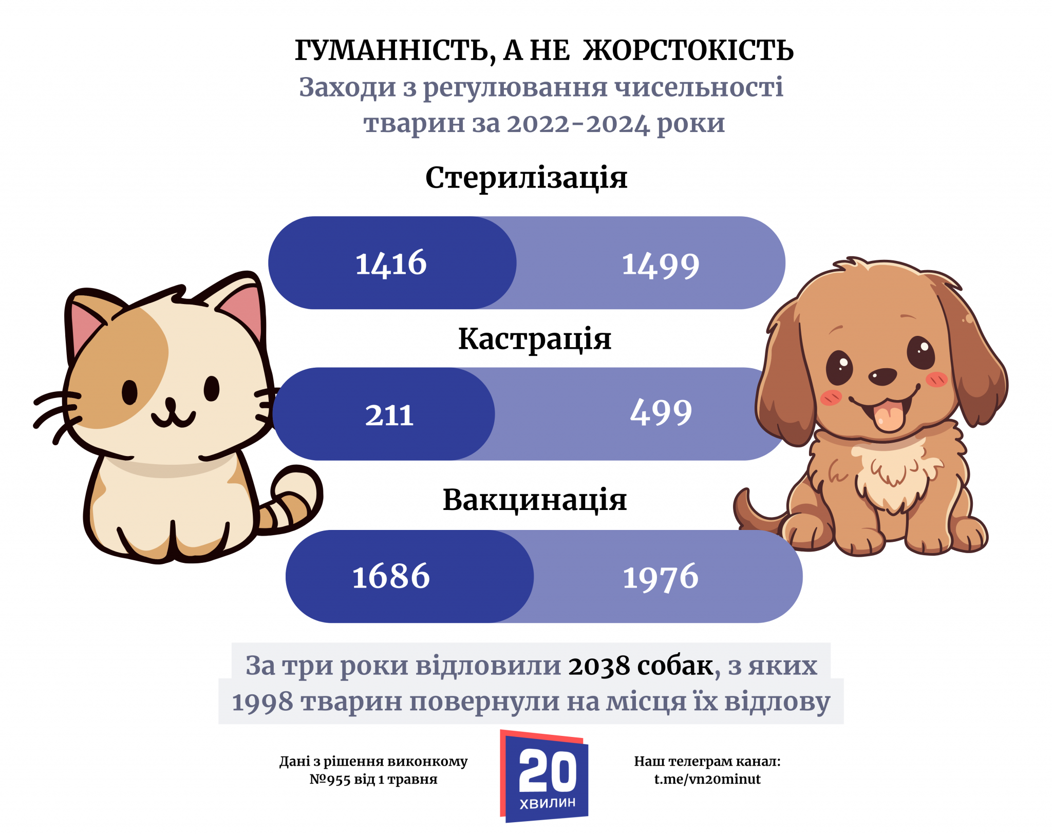 Новини Вінниці - фото з Що у Вінниці роблять із безпритульними тваринами? Результати трирічної програми