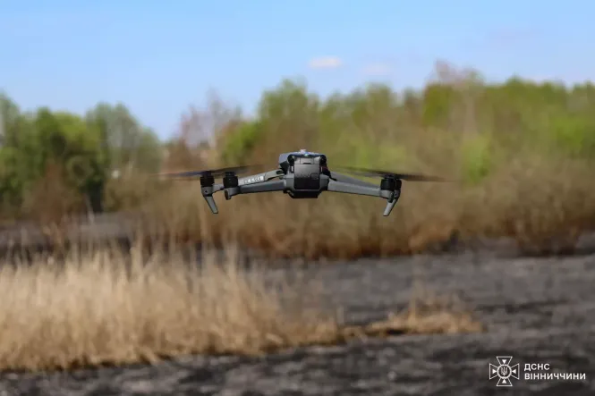 Новини Вінниці - фото з Штрафи до шести тисяч: надзвичайники використовують дрони для виявлення підпалів