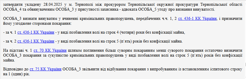 Новини Тернополя - фото з Рік умовно дали уродженцю Кременця за поширення комуністичної символіки