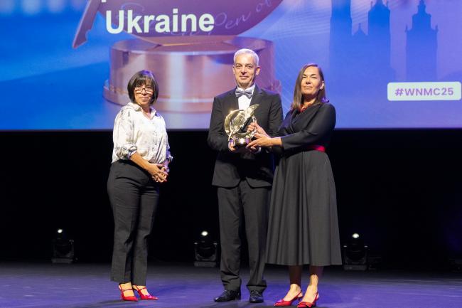 Новини Вінниці - фото з Українські медіа отримали відзнаку «Золоте перо свободи»: «20 хвилин» серед лауреатів