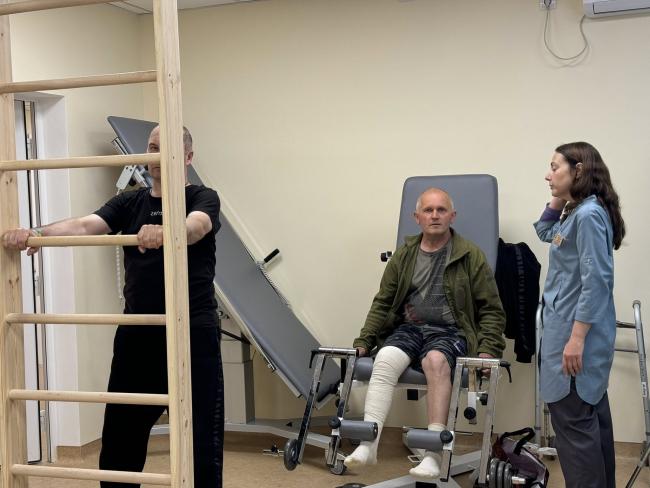 Новини Вінниці - фото з У Жмеринській лікарні облаштовують реабілітаційне відділення для цивільних та військових