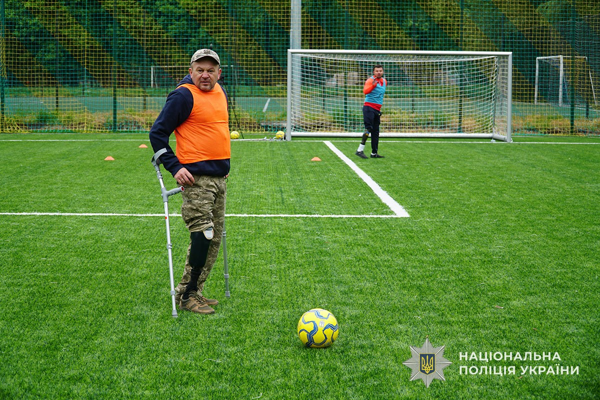 У Тернополі створили футбольну команду ветеранів війни з ампутаціями