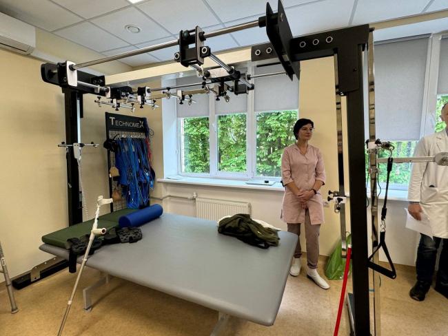 Новини Вінниці - фото з У Жмеринській лікарні облаштовують реабілітаційне відділення для цивільних та військових