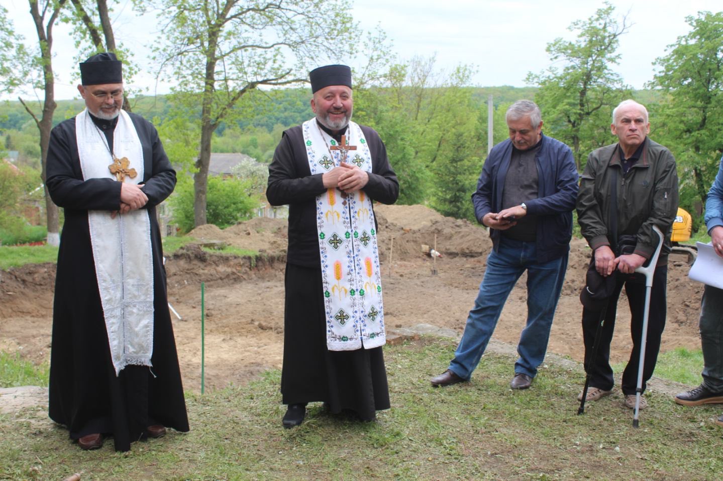 Новини Тернополя - фото з Новий спортзал розпочали будувати у Великогаївській громаді На зображенні може бути: 5 людей