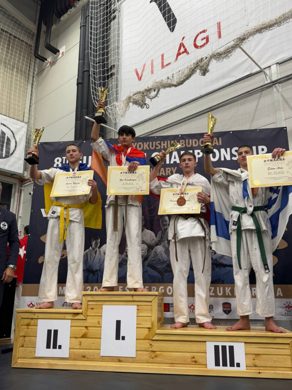 Новини Тернополя - фото з Тернопільські каратисти здобули медалі на Чемпіонаті Європи з World kyokushin karate