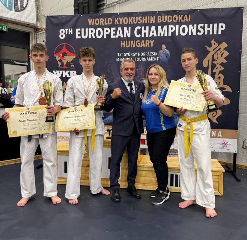 Новини Тернополя - фото з Тернопільські каратисти здобули медалі на Чемпіонаті Європи з World kyokushin karate