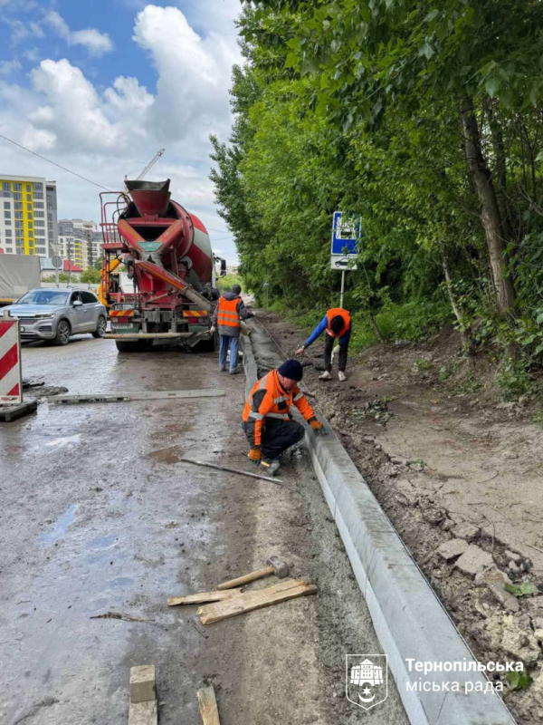 Новини Тернополя - фото з Ремонтують дорогу на Галицькій у Тернополі