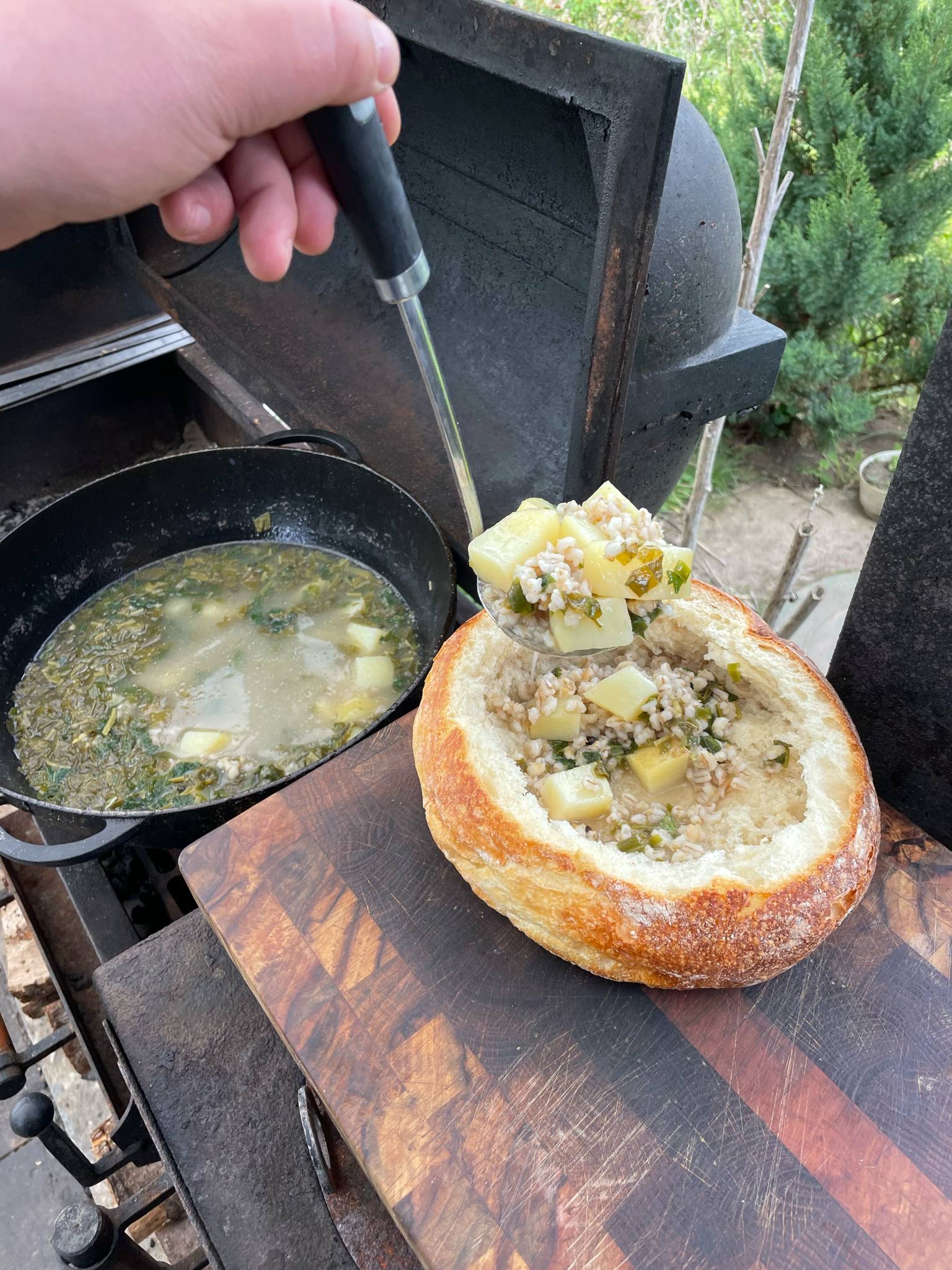 Новини Тернополя - фото з Готуємо зелений борщ з кропивою