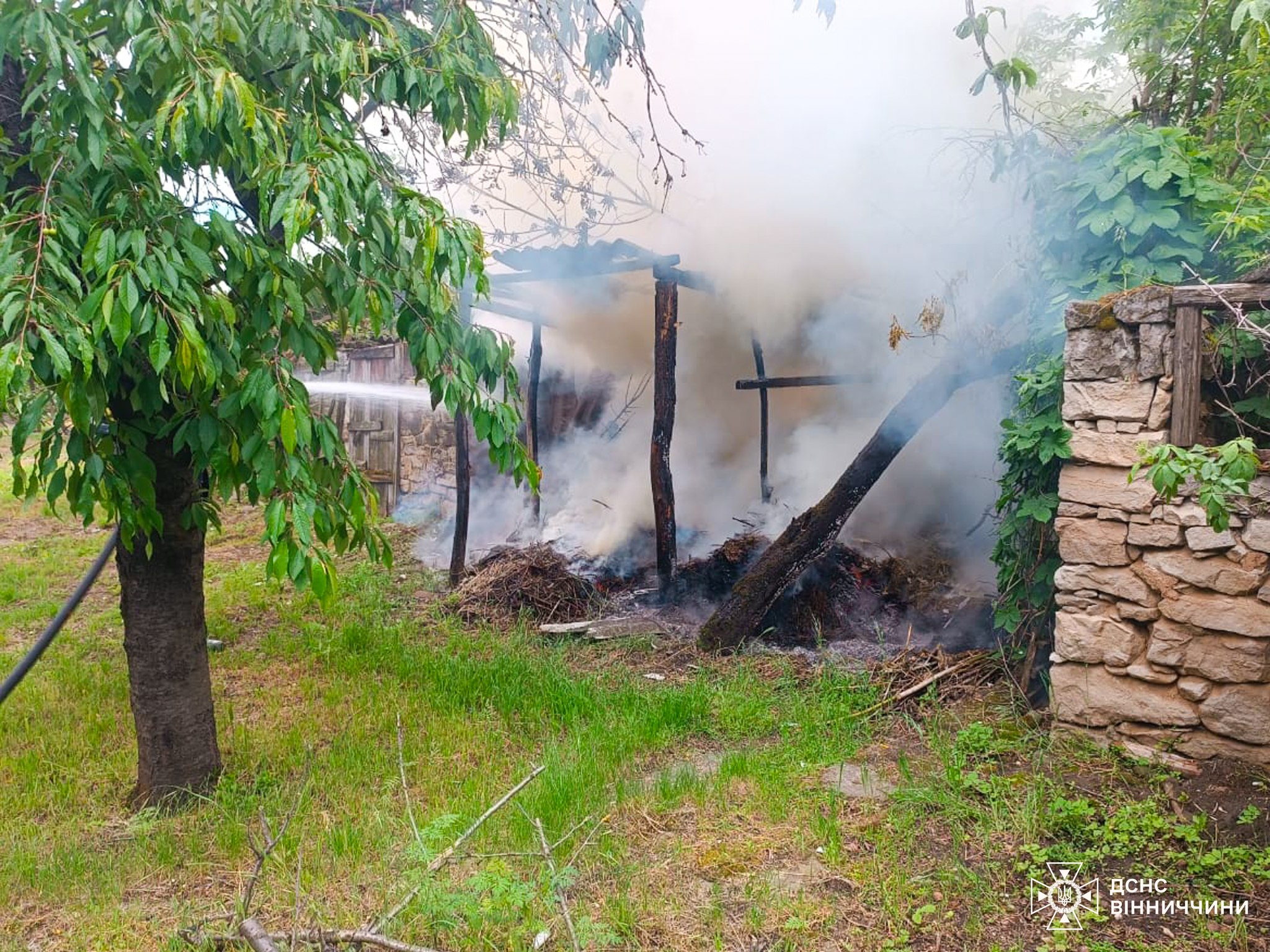Новини Вінниці - фото з Минулої доби в області гасили чотири пожежі. Де і що горіло?