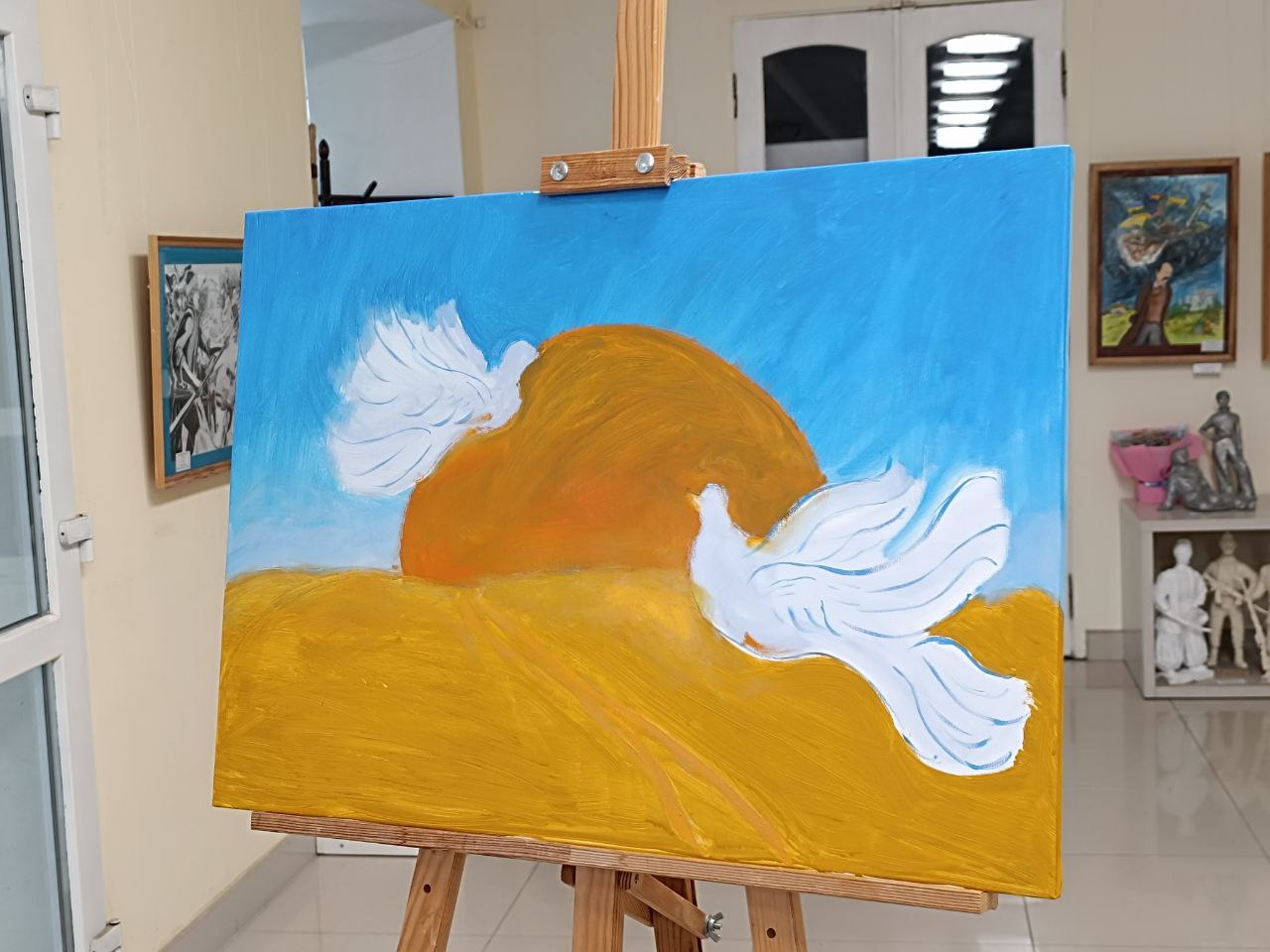 Новини Вінниці - фото з «Кожна обирала не просто фарби, а свої почуття»: у Вінниці відбувся майстер-клас для дружин Героїв