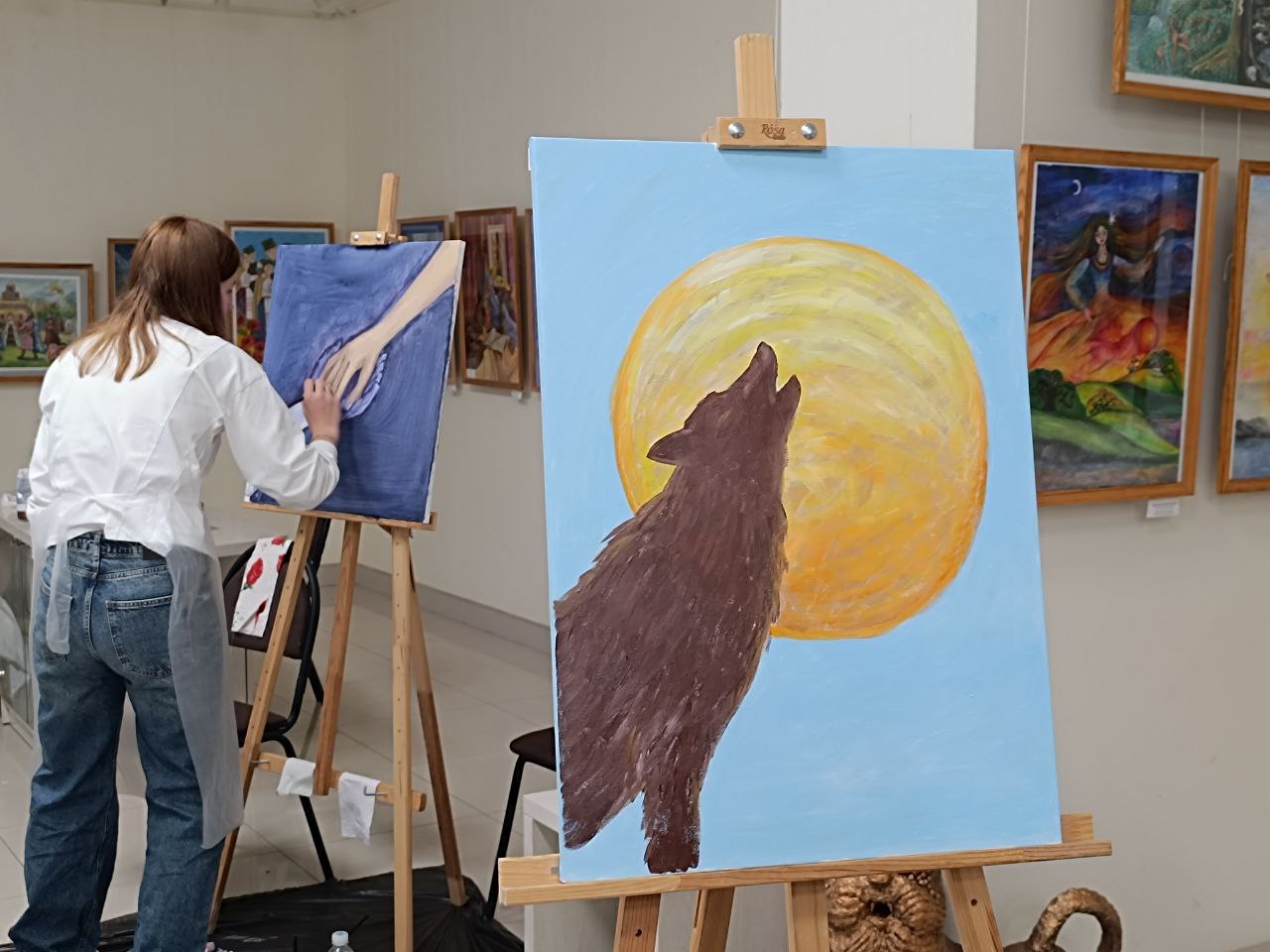 Новини Вінниці - фото з «Кожна обирала не просто фарби, а свої почуття»: у Вінниці відбувся майстер-клас для дружин Героїв