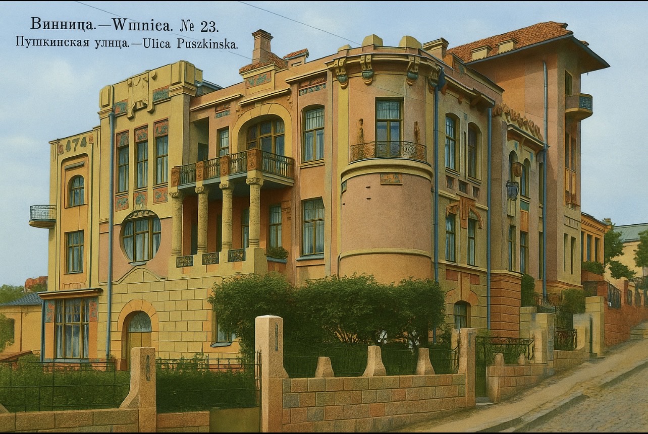 Новини Вінниці - фото з Як би виглядали старі фото вулиць Вінниці у кольорі ? Запитали у ChatGPT