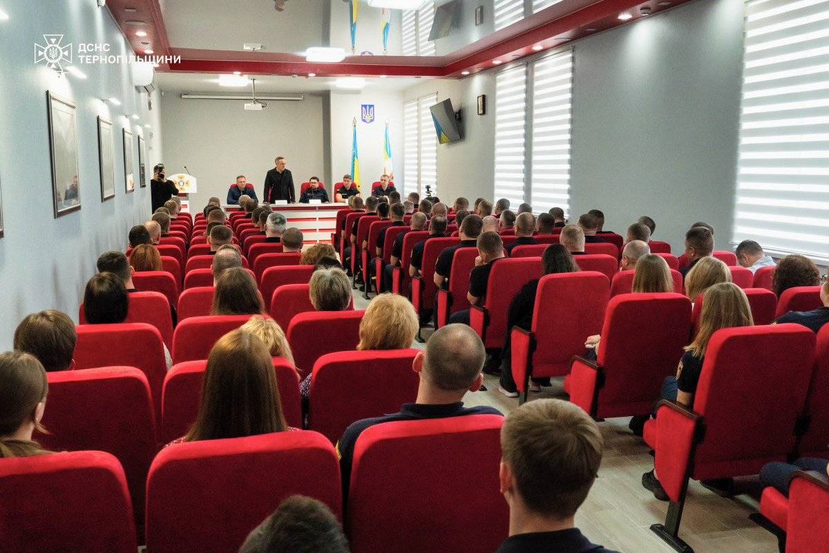 Новини Тернополя - фото з Представили нового очільника Головного управління ДСНС області: хто він?