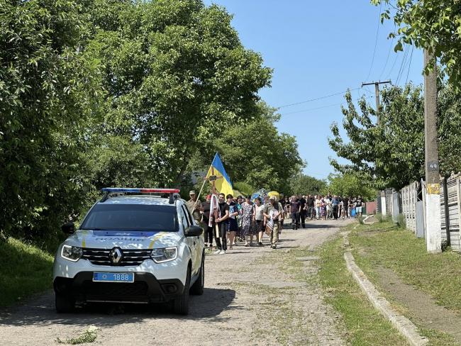 Новини Вінниці - фото з Тульчинська громада попрощалась із Захисником Василем Сапеску