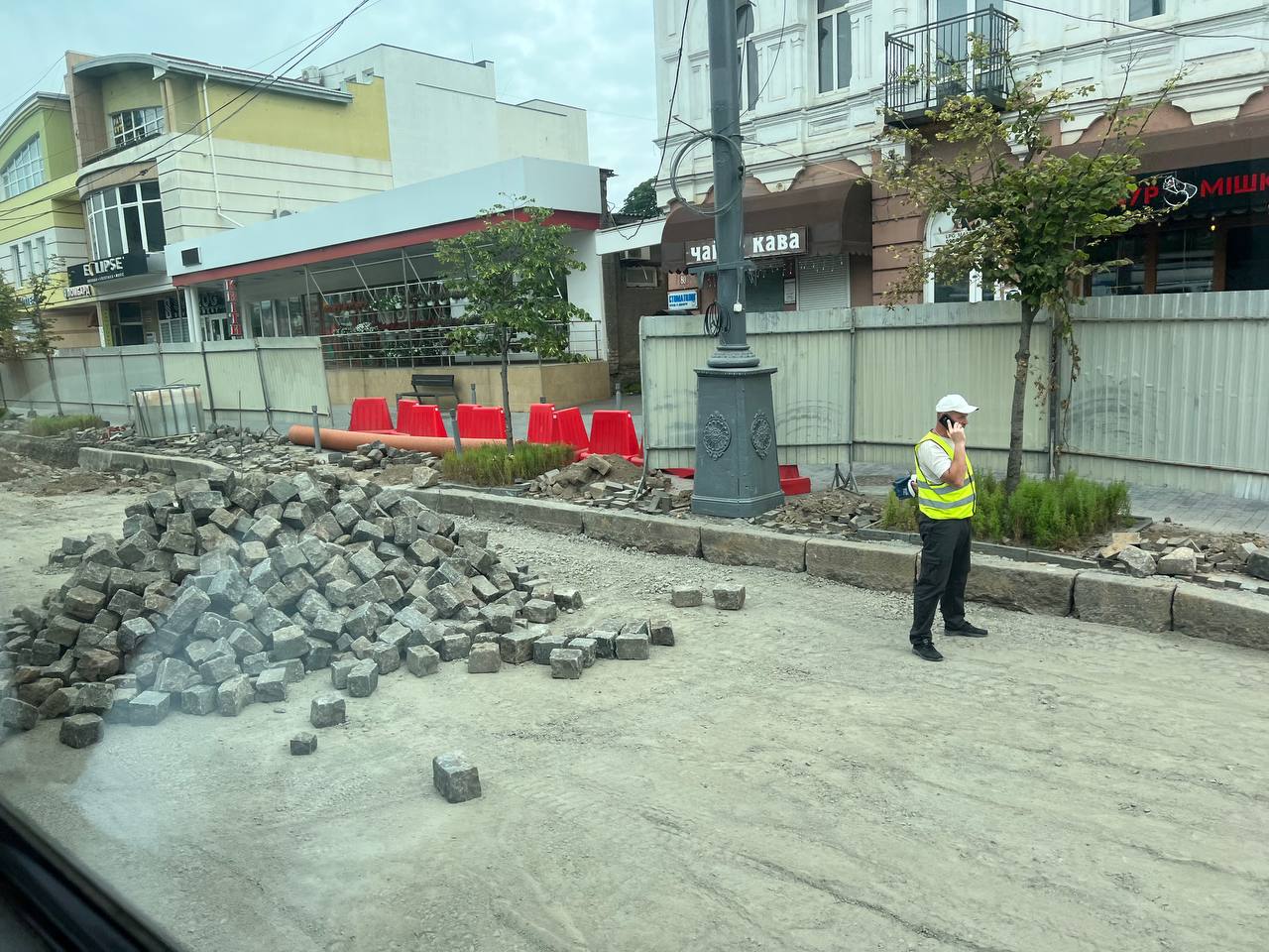 Новини Вінниці - фото з Ремонт Соборної: скільки витратять на дорогу та що буде з історичною бруківкою?