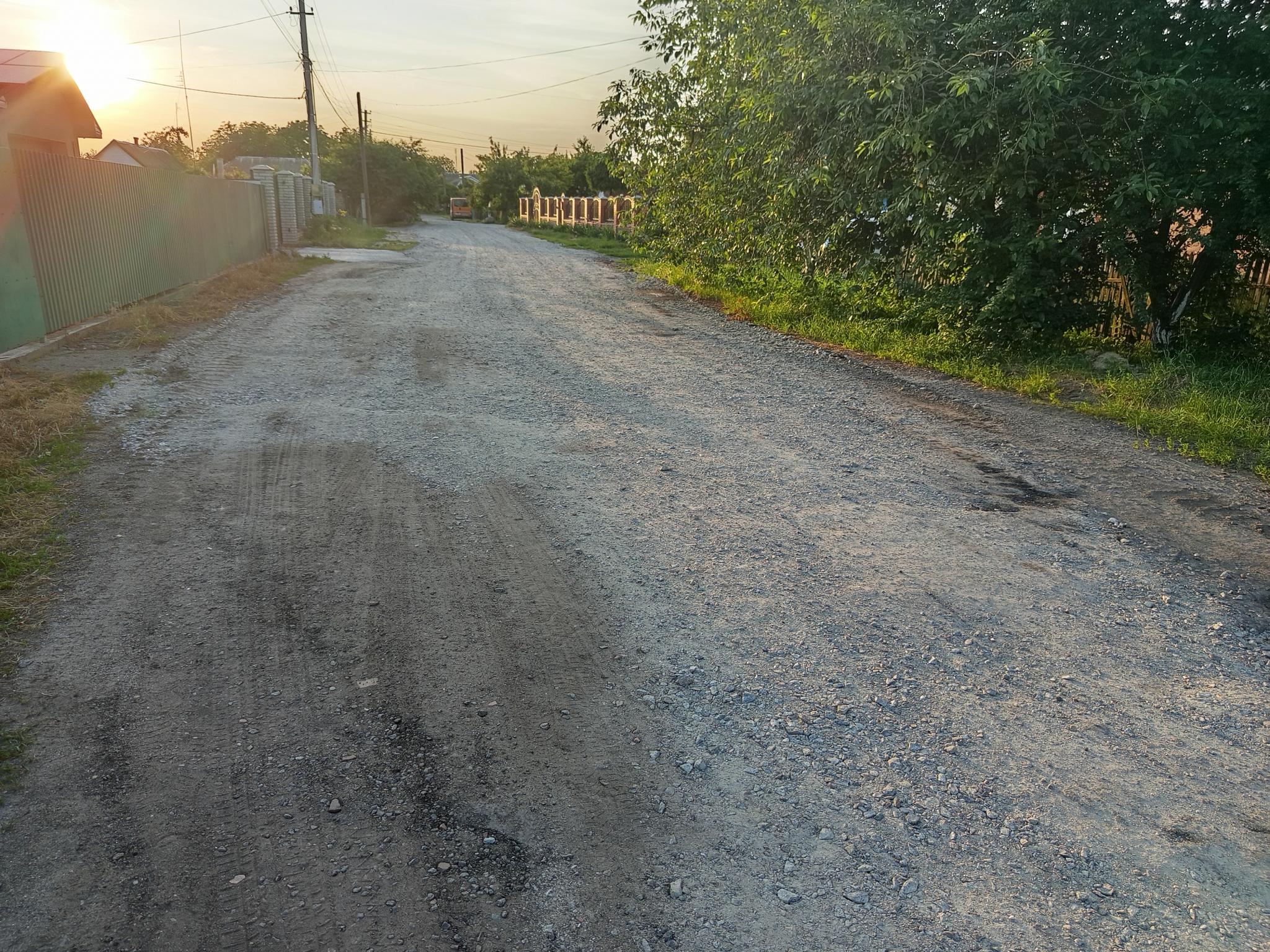 Новини Козятина - фото з Прогрейдерували вулиці в районі училища