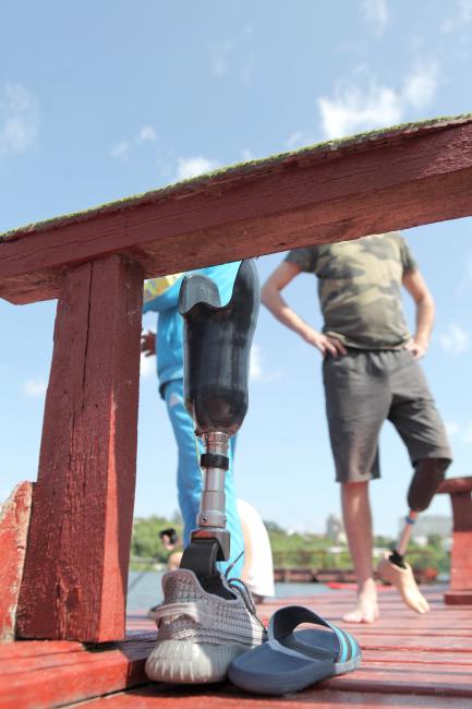 Новини Вінниці - фото з SUP-чемпіонат на Південному Бузі: ветерани війни знаходять нову силу у спорті