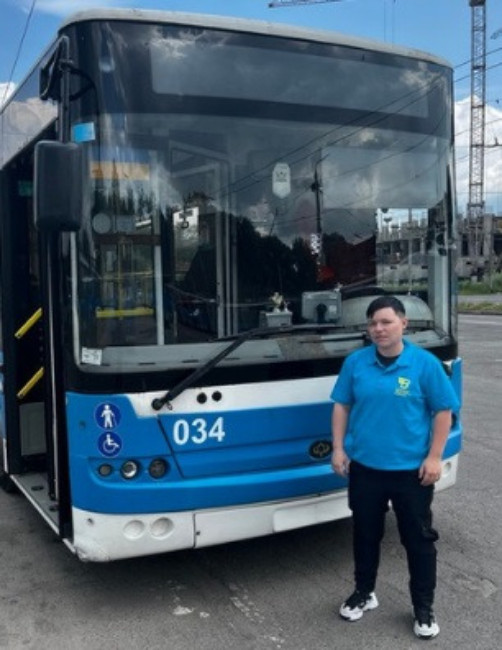 Новини Вінниці - фото з Замість ножиць — кермо тролейбуса: переселенка з Краматорська знайшла нову справу у Вінниці