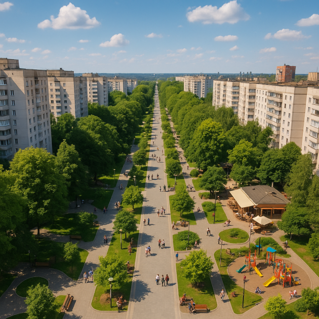 Новини Вінниці - фото з Як ChatGPT бачить мікрорайони Вінниці? Згенерували зображення