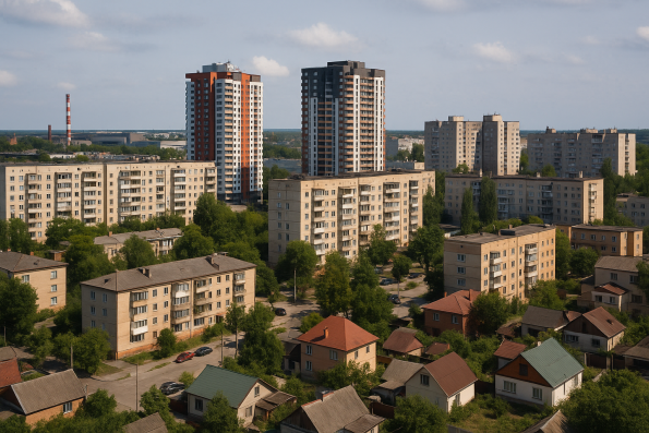 Новини Вінниці - фото з Як ChatGPT бачить мікрорайони Вінниці? Згенерували зображення