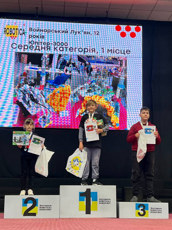 Новини Тернополя - фото з Юний тернополянин здобув І місце на Всеукраїнському фестивалі ROBOTICA