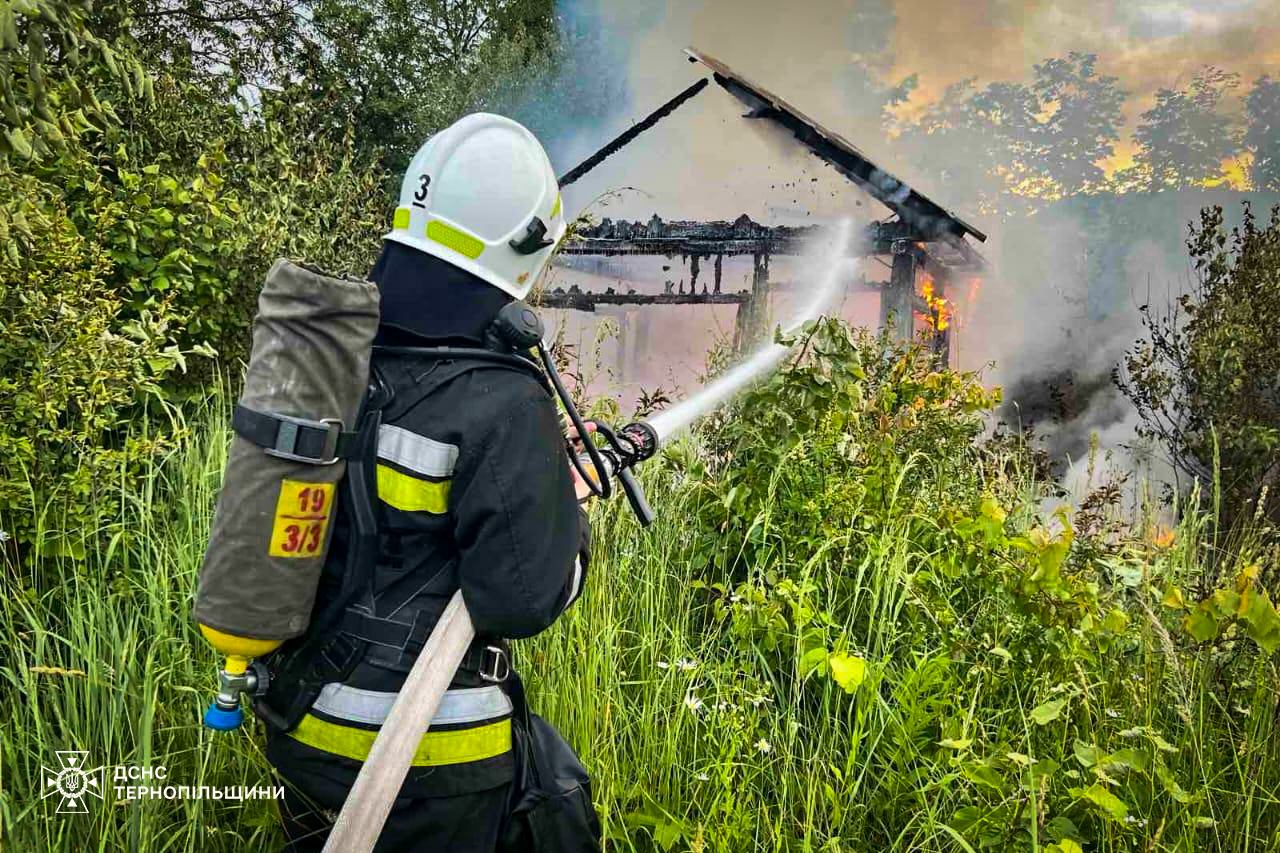 Новини Тернополя - фото з За минулий тиждень на Тернопільщині зафіксували 32 пожежі