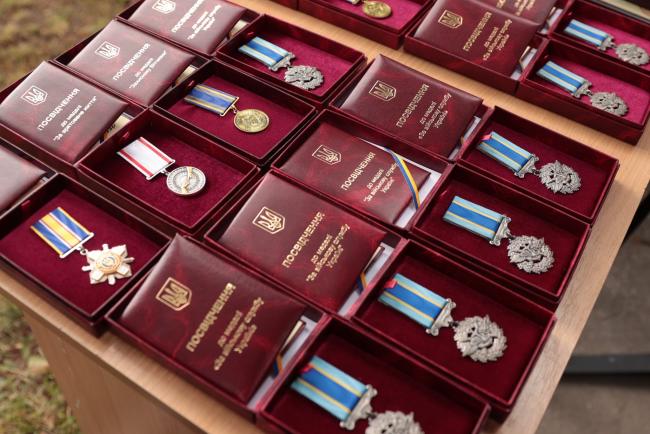 Новини Вінниці - фото з Бійців «Червоної Калини» нагородили за відвагу та вірність Україні