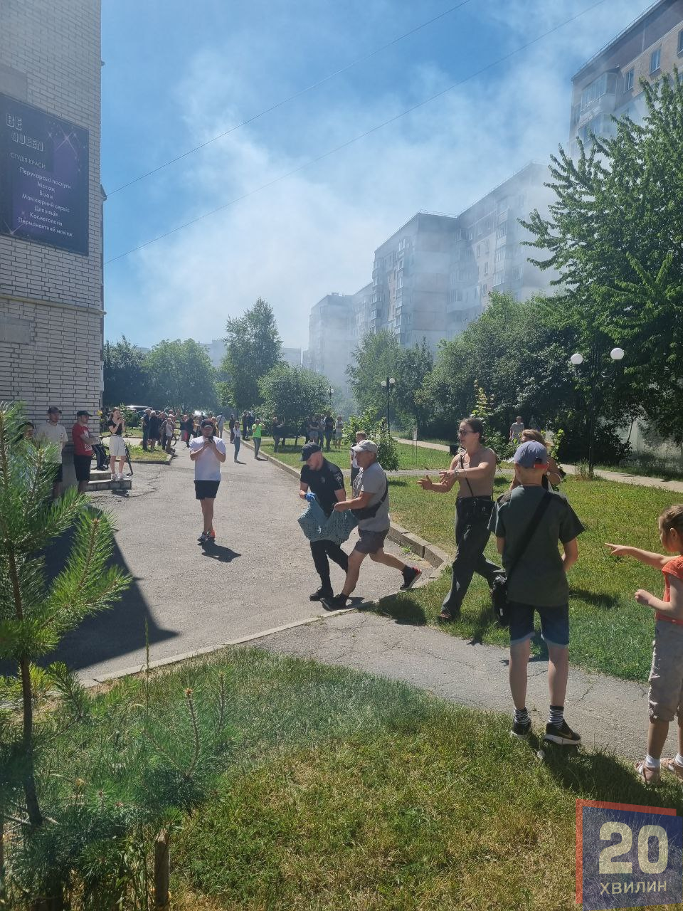 Новини Тернополя - фото з На Вишневецького пожежа у багатоповерхівці: що відомо (оновлюється)