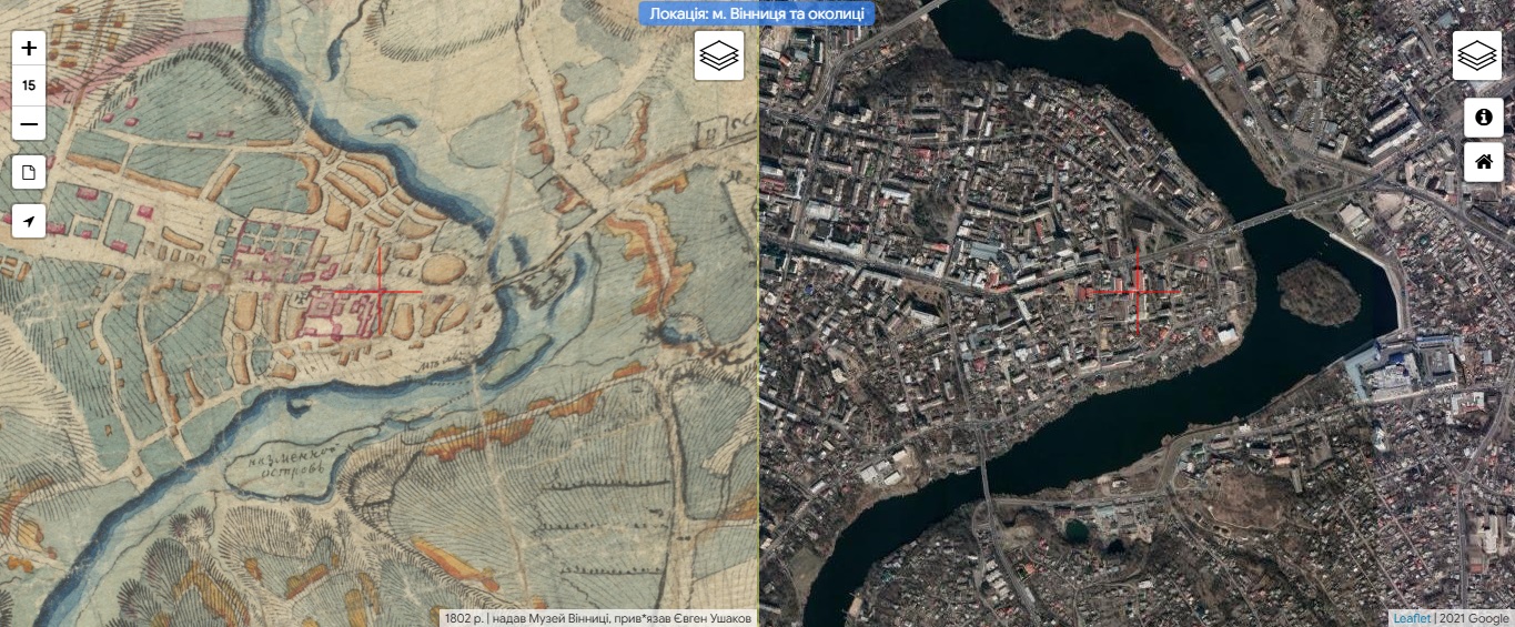 Новини Вінниці - фото з Як змінювалася Вінниця з 1796 по 1982 рік? Місто на історичних картах