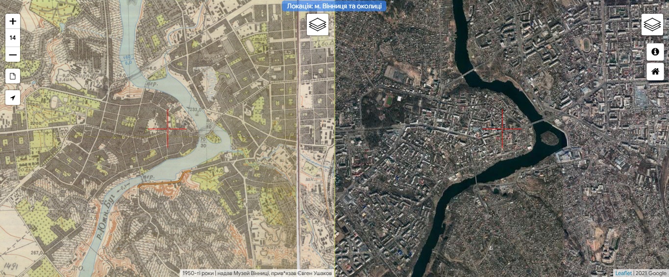 Новини Вінниці - фото з Як змінювалася Вінниця з 1796 по 1982 рік? Місто на історичних картах